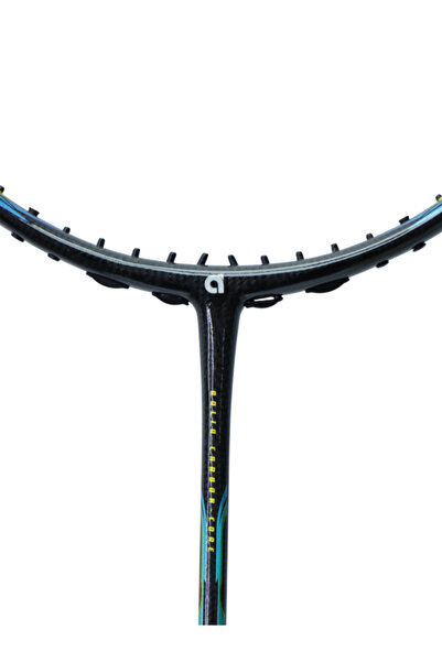 Apacs مضرب تنس الريشة الثقيل من ووفِن باور هيد، أسود