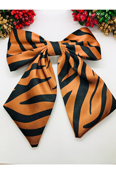 İnDerin Arc din satin Model nou elegant Cataramă automată cu model zebră - Cataramă automată în trepte în funcție de grosimea părului