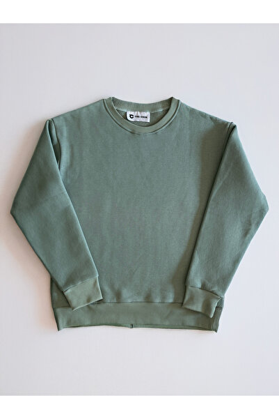 The Chin Women's Thick Cotton Oversize Basic Sweatshirt