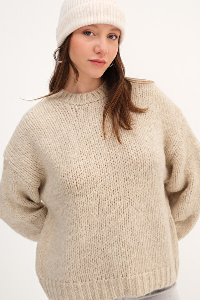 Addax Bisiklet Yaka Basic Triko Kazak K251091