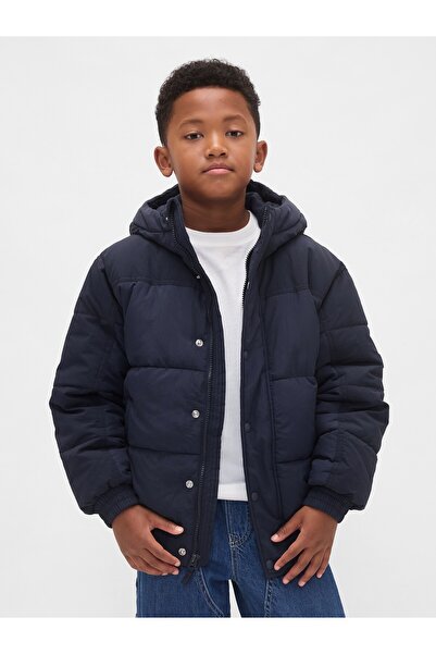 GAP Erkek Çocuk Lacivert Puffer Şişme Mont