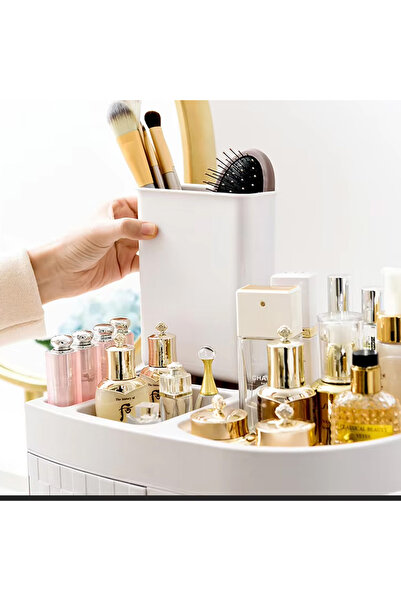 Other Organizator cutie de bijuterii MAYA pentru cosmetice (alb)