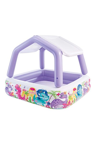 Other Inflatable Aquarium Pool with Roof 157 x 157 x 122 cm INTEX 57470