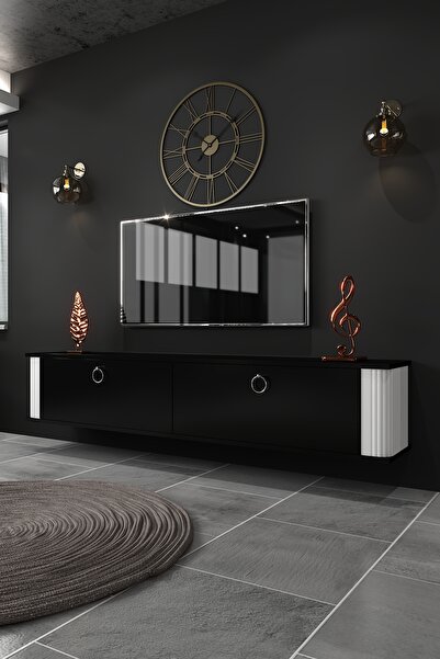 Givayo Mobilya SYLVİA TV ÜNİTESİ - 180 cm Duvara Monte