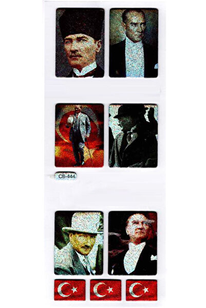 Limmy Reljefna nalepnica za planer u obliku sveske (cb444) 16x7 cm - Ataturk