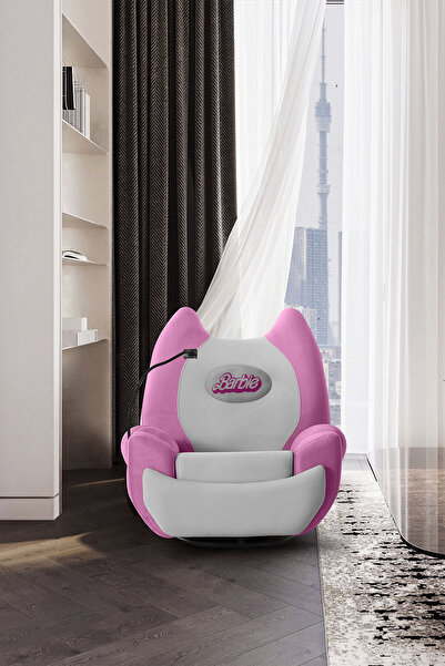 Eymense Pink Sallanır Elektrikli TV Koltuğu Dinlenme Berjeri