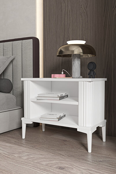 Givayo Mobilya LİSA Raflı Komodin - Şifonyer - Yan Sehpa - Düzenleyici