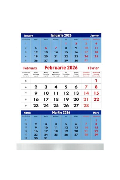 O-PRESS Calendar triptic A3 2025