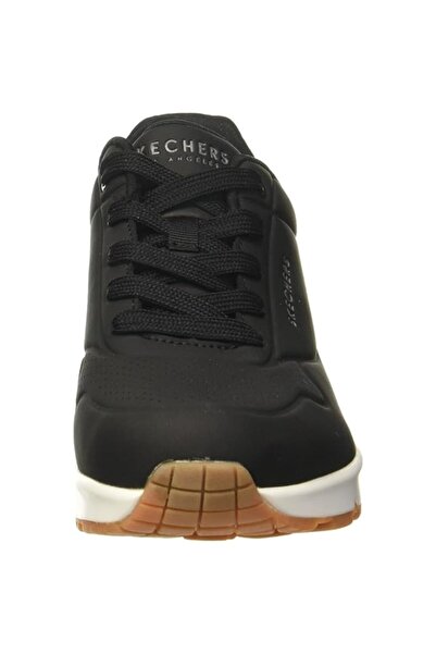 SKECHERS , Uno Stand On Air eco-leather sports shoes, Black, size 35.5