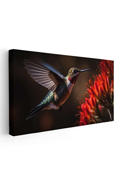 Tablou Canvas Tablou pasare colibri in natura, cod 5206