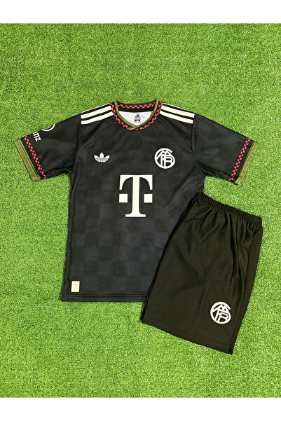 BOXING DAY B.a.y.e.r.n/M.ü.n.i.h 2025/26 Yeni Sezon Leroy Sane Alternatif Çocuk Forması (Black)