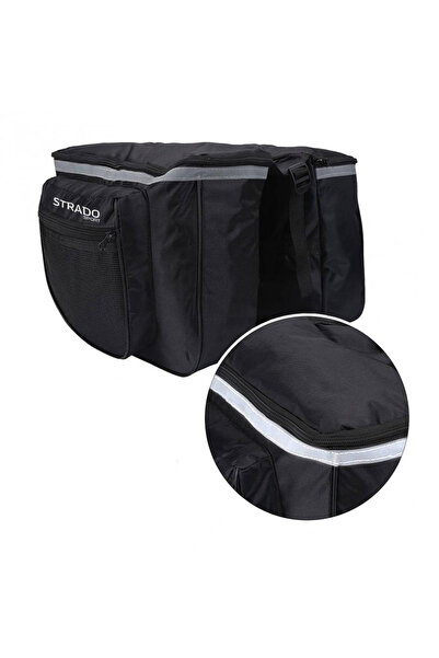 Other Geantă de bicicletă Strado Double Pannier pentru portbagaj 25L (neagră)