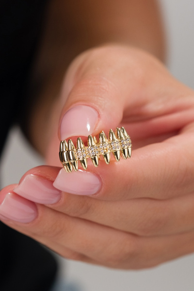 elushcollection Standart Kalıp Zirkon Taşlı Yüzük