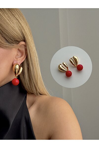 YOUES JEWELRY ÇELİK Çiçek Kadın Küpe