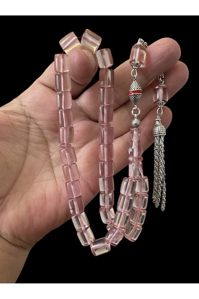 Trikala سبحة من العنبر الناري القابل للضغط، قابلة للتجميع، مقاس 10×9 ملم