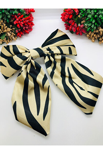 İnDerin Arc din satin Model nou elegant Cataramă automată cu model zebră - Cataramă automată în trepte în funcție de grosimea părului