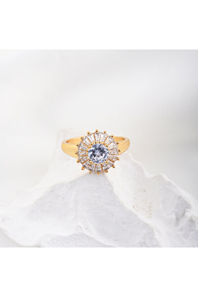 Genaric Zircon Diamond Ring