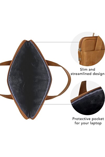 dbramante1928 Silkeborg bag (gen.2) 15", Brown