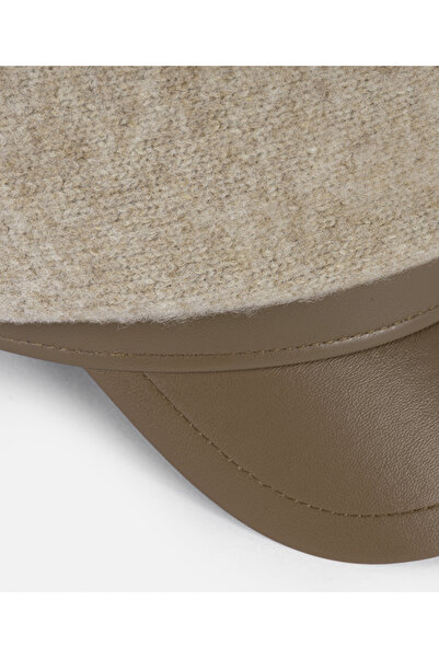 İpekyol Colorblock yün içerikli şapka