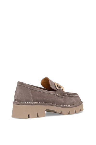 Venüs 25390510K Women's Genuine Leather Casual Shoes Mink