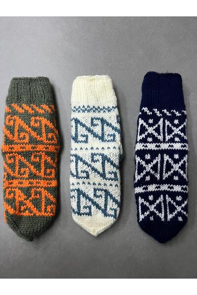 MESKSTORE Ručno pletene kratke čarape, mekane i tople vunene čarape, pogodne ...