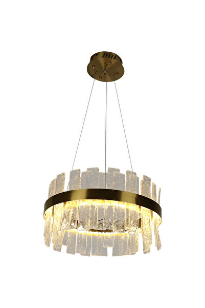 HAMER Modern oil chandelier, 40 cm diameter, 3 light colors, 30 watts
