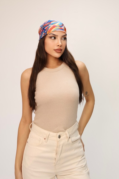 Jack Ferrero DESENLİ FULAR/ BANDANA 52X54 CM