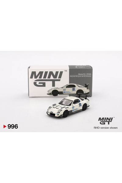 mini gt 1:64 Mazda RX-7 FD3S Itosyokai Rei-Gouki RE Amemiya Model de mașină din metal turnat sub presiune