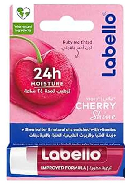 LABELLO Labello Cherry Shine Moisturizing Lip Balm - 4.8g