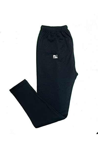 SİWELLİ Siyah Kışlık Sıcak Tutan Şardonlu Tayt İçlik