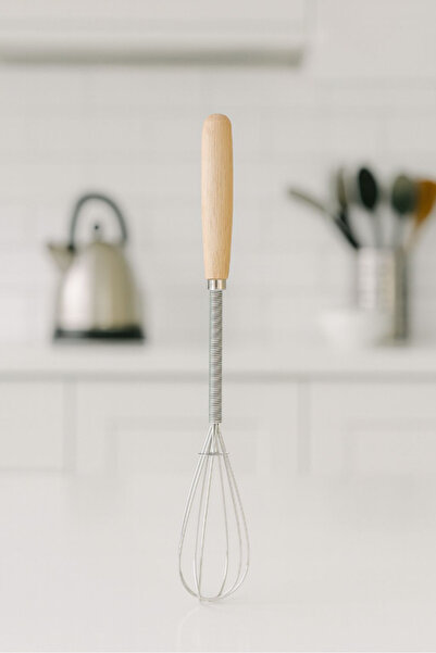 AYGÖREN HOME Mini Bambu Saplı Çırpıcı Yeni Model Mikser Krem Sos Karıştırıcı ...