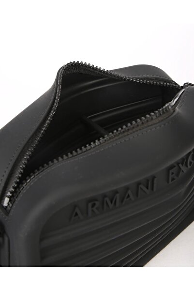 Armani Exchange ERKEK SİYAH EL ÇANTASI/ÇAPRAZ ÇANTASI Men's Black BAG 100%SİLİKON XM001274-AF15130-UC001