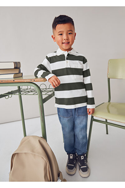 MAYORAL 4119 Oliva Boys' Long Sleeve T-Shirt