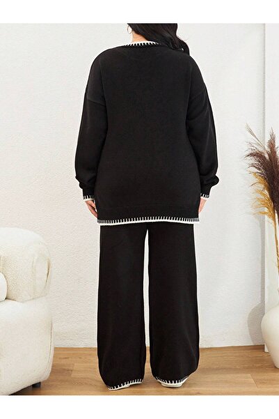 EFENDİX Plus Size Knitwear Set