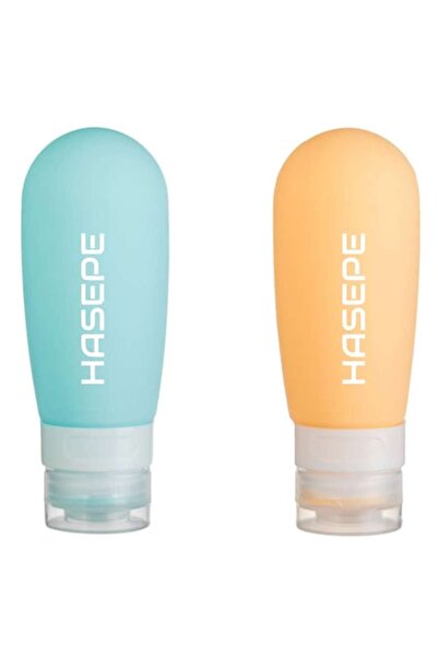 HASEPE Set 2 recipiente calatorie 90-100ml, travel size din silicon moale