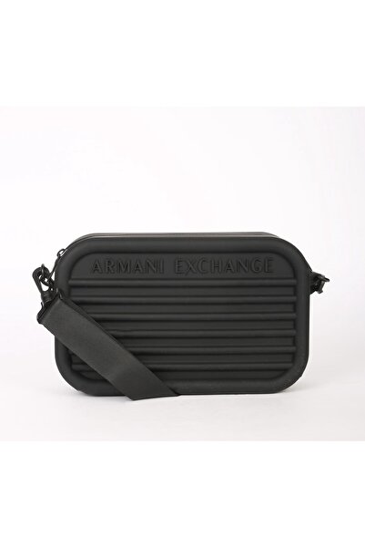 Armani Exchange ERKEK SİYAH EL ÇANTASI/ÇAPRAZ ÇANTASI Men's Black BAG 100%SİLİKON XM001274-AF15130-UC001