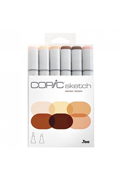 Copic Sketch 6lı set 'Portrait' Skin Tones