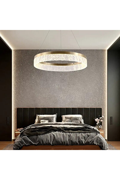HAMER Modern oil chandelier, diameter 80 cm, 3 lights, 30 watts