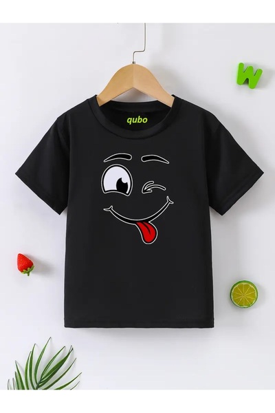 qubo sportswear & company Tricou cu mânecă scurtă, unisex, oversize, din bumb...