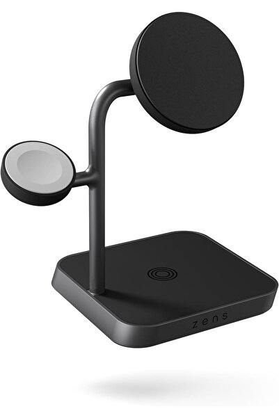 Anker Încărcător wireless 3 în 1, Zens Office Charger Pro 3, 25W, Negru