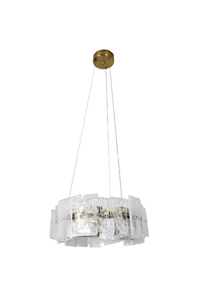 HAMER Modern oil chandelier, 40 cm diameter, 3 light colors, 30 watts