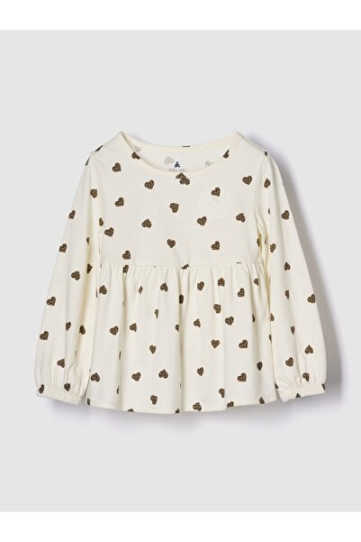 GAP Kız Bebek Krem Mix & Match Empire-Waist Top