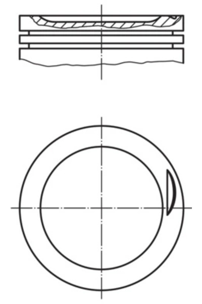 MAHLE Piston Audi A4 B6/A4 B7/A6 C5 Vw Passat B5.5 2000-2008
