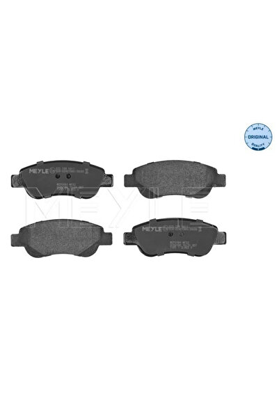 MEYLE Комплект спирачни накладки за преден мост, дискови спирачки Citroen C1 ...