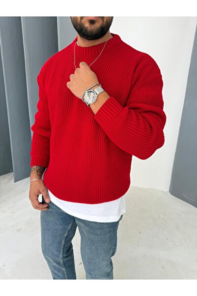 Combineman35 Men's Casual Basic Knit Sweater