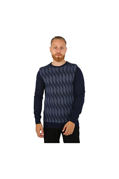 Brango Navy Blue Knitwear