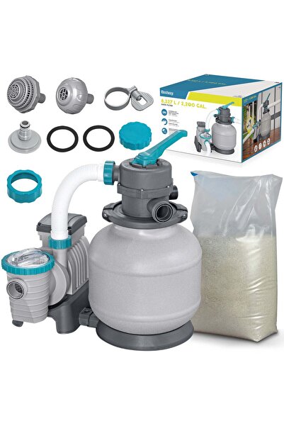 Other Pompă de nisip 8327 l/h Bestway 58499 + 25 kg nisip