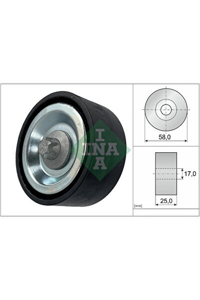 FAG Rola Ghidare/Conducere Curea Transmisie Mercedes-Benz A-Class/B-Class Spo...