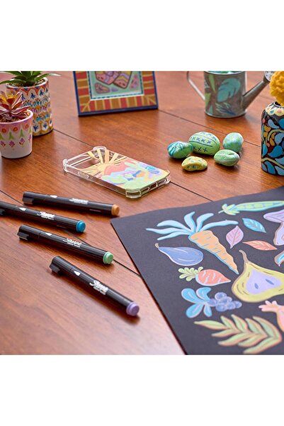 Sharpie Creative Acrylic Marker Pen 5 Colors - Earth Tones