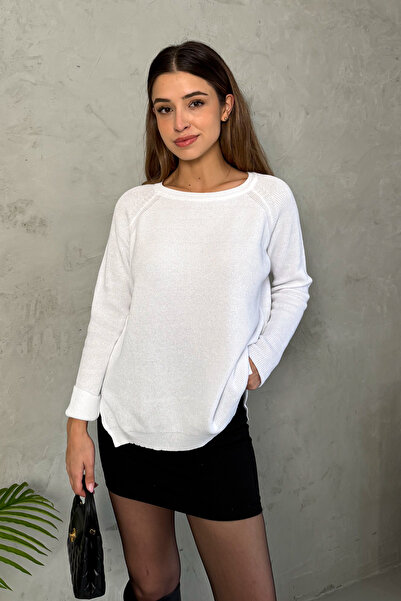 ModaPlaza Women's Raglan Sleeve Casual Sweater 5791